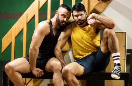 homoseksuel bundet op håndjob varm kunst galleri