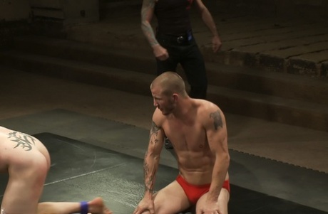 gay couple threeway hot image