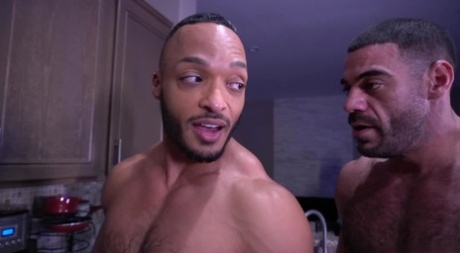 free black gay threesome pornographic photos