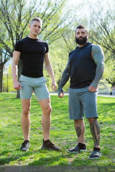 gejowski tatuś 3some sztuka obraz
