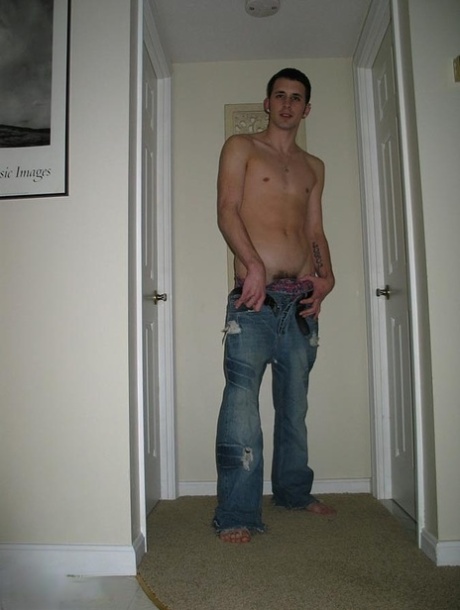 dobbelt dildo anal bøsse hot nøgen Foto